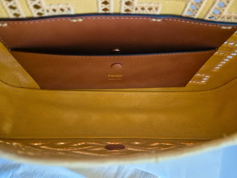 Fendi Baguette canvas bag