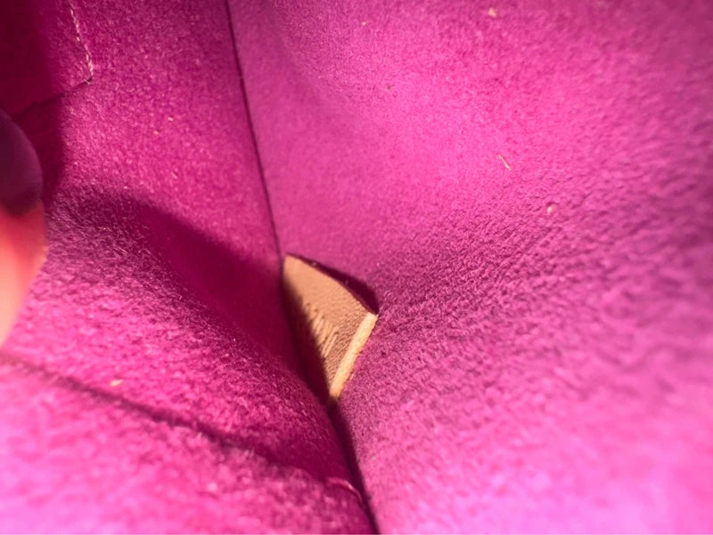 Louis Vuitton Denim Pleaty Bag Fuchsia