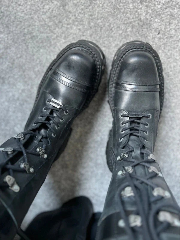 New Rock Goth Platform High Boots 10.5