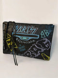 NEW Balenciaga Arena City Graffiti Clutch