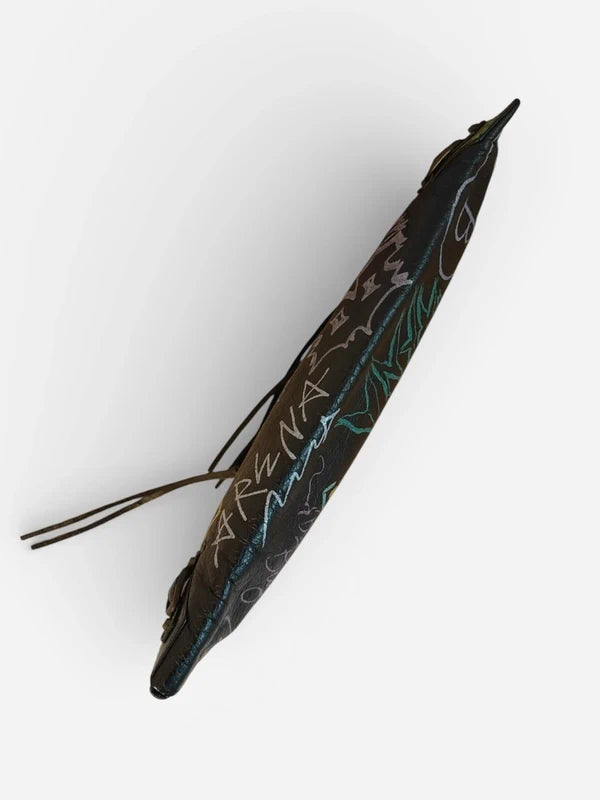 NEW Balenciaga Arena City Graffiti Clutch