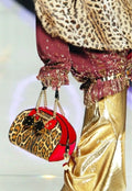 Rare Sac Dior "Gambler" Dice Leopard - Era John Galliano 2004