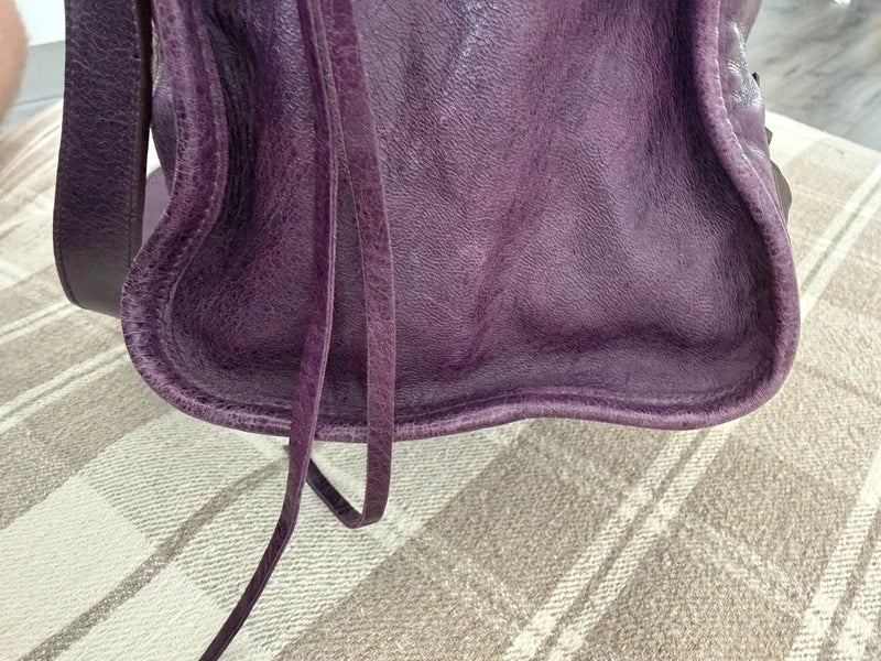 Balenciaga city bag, purple