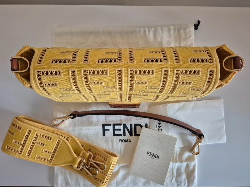 Fendi Baguette canvas bag