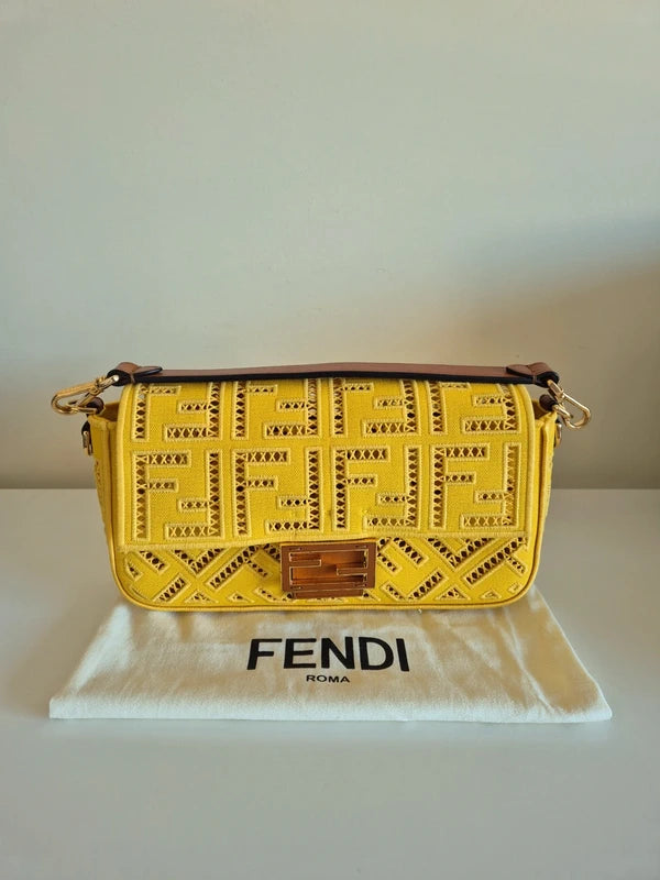 Fendi Baguette canvas bag