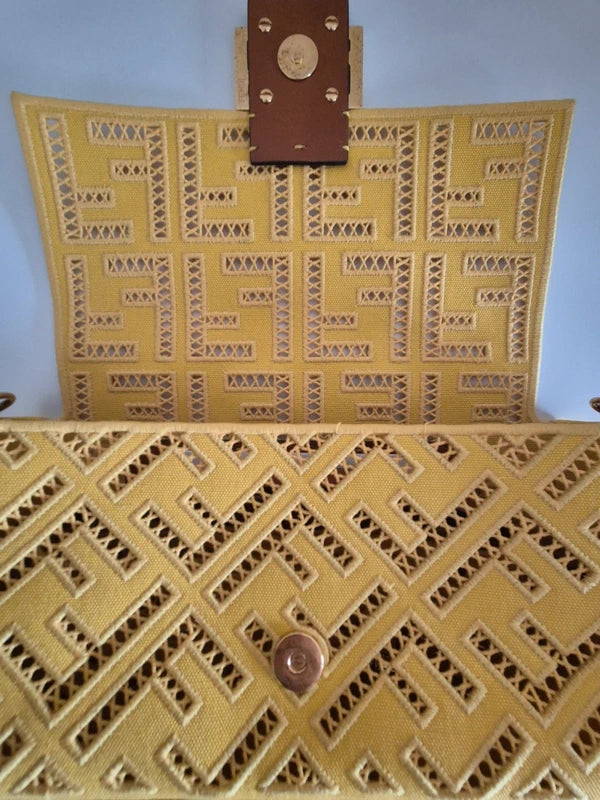 Fendi Baguette canvas bag