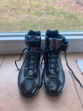 Prada Men's Black and Grey Trainers