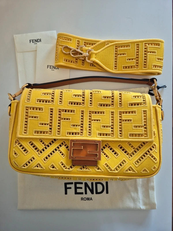 Fendi Baguette canvas bag
