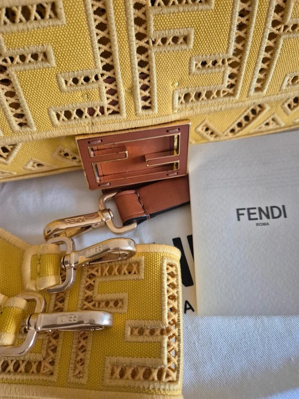 Fendi Baguette canvas bag